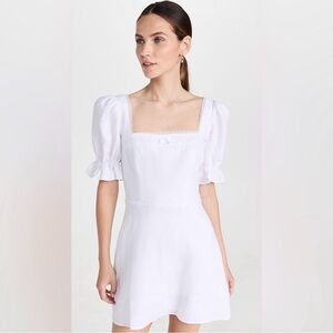 Reformation Evianna Linen Dress